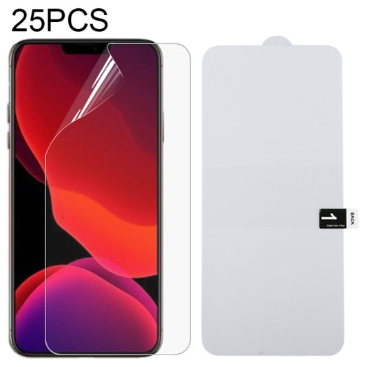 25 PCS Full Screen Protector Explosion-proof Hydrogel Film, For iPhone 12 mini, For iPhone 12 / 12 Pro, For iPhone 12 Pro Max, For Samsung Galaxy A11, For Samsung Galaxy M21, For Samsung Galaxy M31, For Samsung Galaxy A41, For Samsung Galaxy Note20    ...