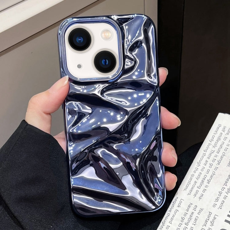 Water Ripple Electroplating Paint TPU Phone Case, For iPhone 13, For iPhone 12