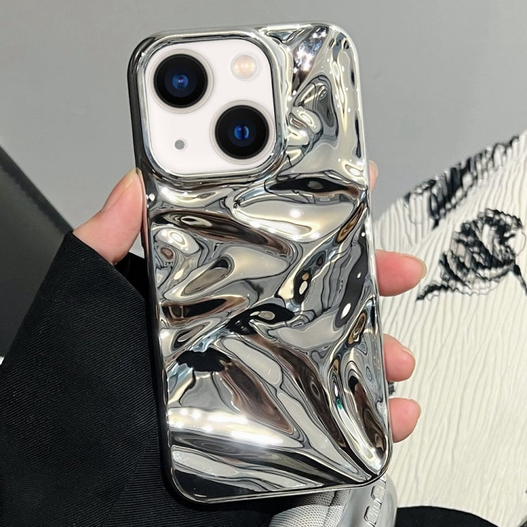Water Ripple Electroplating Paint TPU Phone Case, For iPhone 13, For iPhone 12