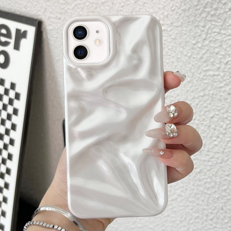 Water Ripple Electroplating Paint TPU Phone Case, For iPhone 13, For iPhone 12