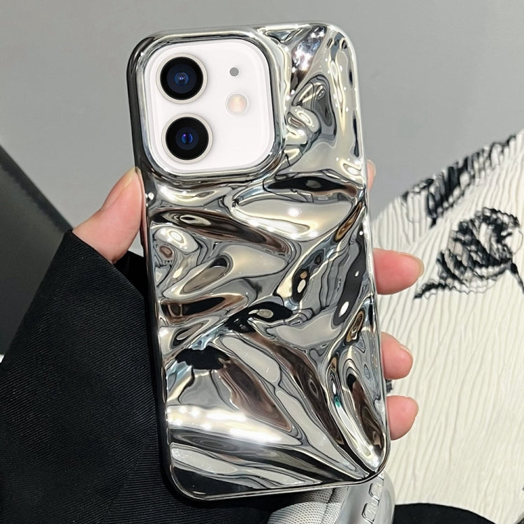 Water Ripple Electroplating Paint TPU Phone Case, For iPhone 13, For iPhone 12