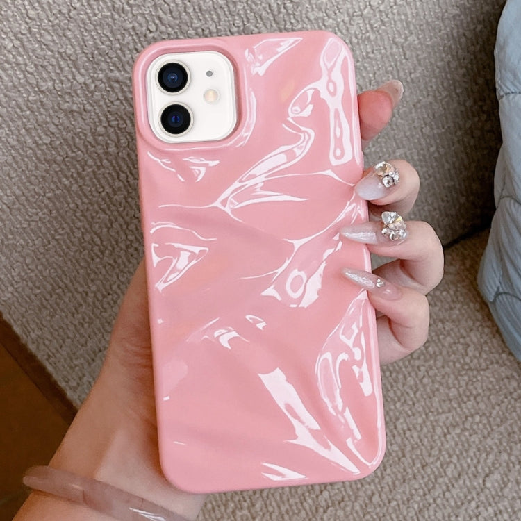 Water Ripple Electroplating Paint TPU Phone Case, For iPhone 13, For iPhone 12