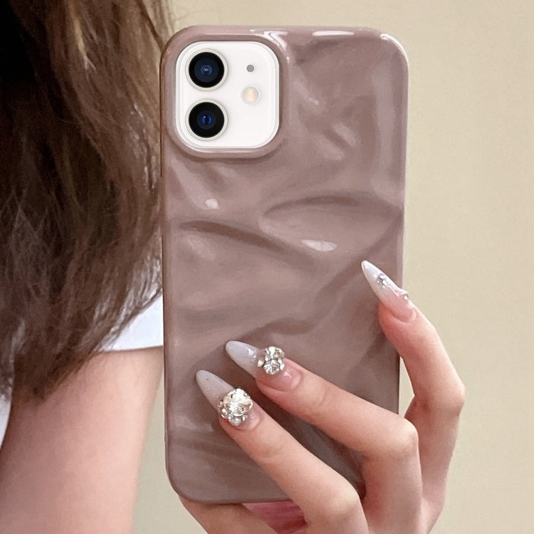 Water Ripple Electroplating Paint TPU Phone Case, For iPhone 13, For iPhone 12