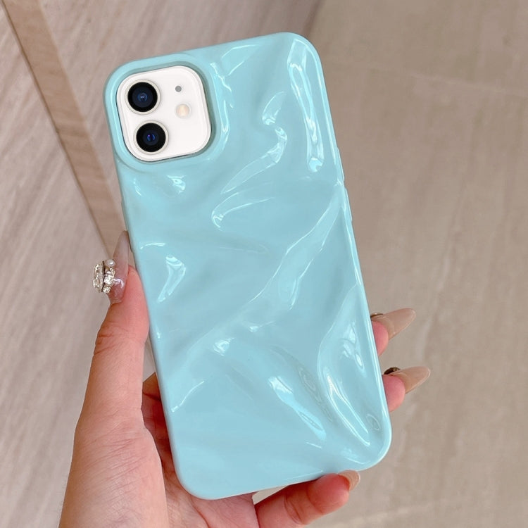 Water Ripple Electroplating Paint TPU Phone Case, For iPhone 13, For iPhone 12