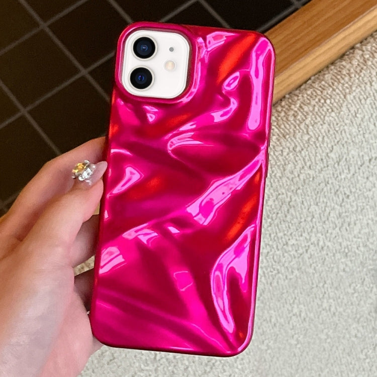 Water Ripple Electroplating Paint TPU Phone Case, For iPhone 13, For iPhone 12
