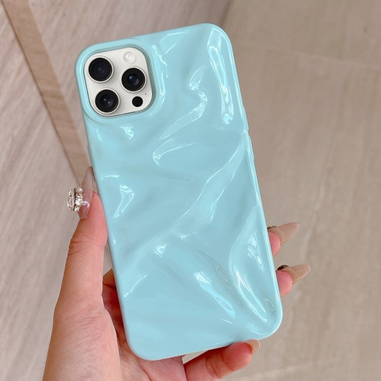Water Ripple Electroplating Paint TPU Phone Case, For iPhone 15 Plus, For iPhone 15