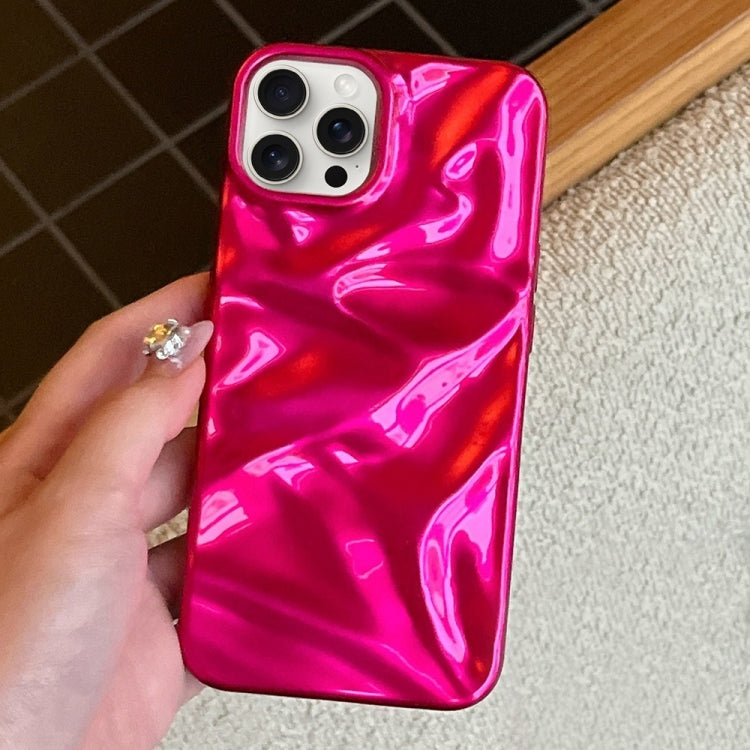 Water Ripple Electroplating Paint TPU Phone Case, For iPhone 15 Plus, For iPhone 15