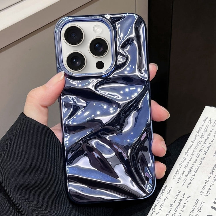 Water Ripple Electroplating Paint TPU Phone Case, For iPhone 15 Plus, For iPhone 15