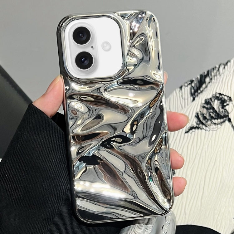 Water Ripple Electroplating Paint TPU Phone Case, For iPhone 14 Plus, For iPhone 14