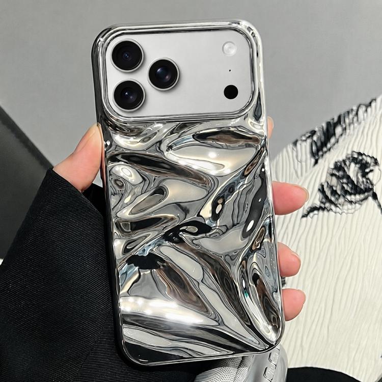 Water Ripple Electroplating Paint TPU Phone Case, For iPhone 16 Plus, For iPhone 16