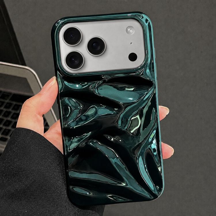 Water Ripple Electroplating Paint TPU Phone Case, For iPhone 16 Pro Max, For iPhone 16 Pro
