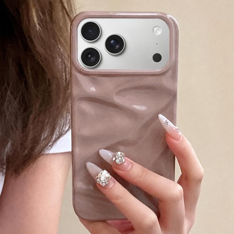 Water Ripple Electroplating Paint TPU Phone Case, For iPhone 16 Pro Max, For iPhone 16 Pro