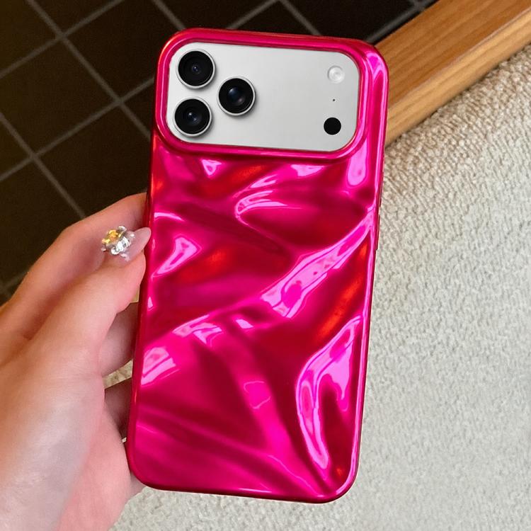 Water Ripple Electroplating Paint TPU Phone Case, For iPhone 16 Pro Max, For iPhone 16 Pro