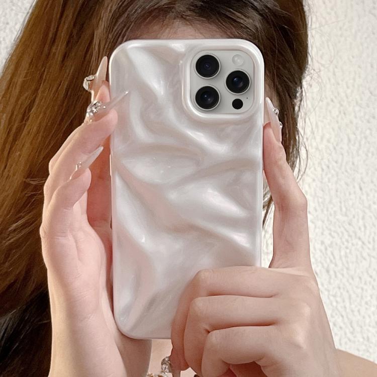 Water Ripple Electroplating Paint TPU Phone Case, For iPhone 16 Pro Max, For iPhone 16 Pro
