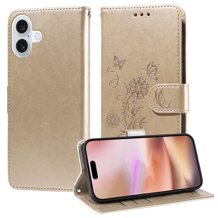 Embossed Butterfly Flowers Leather Phone Case, For iPhone 16, For iPhone 15 Pro Max, For iPhone 15 Pro, For iPhone 15 Plus