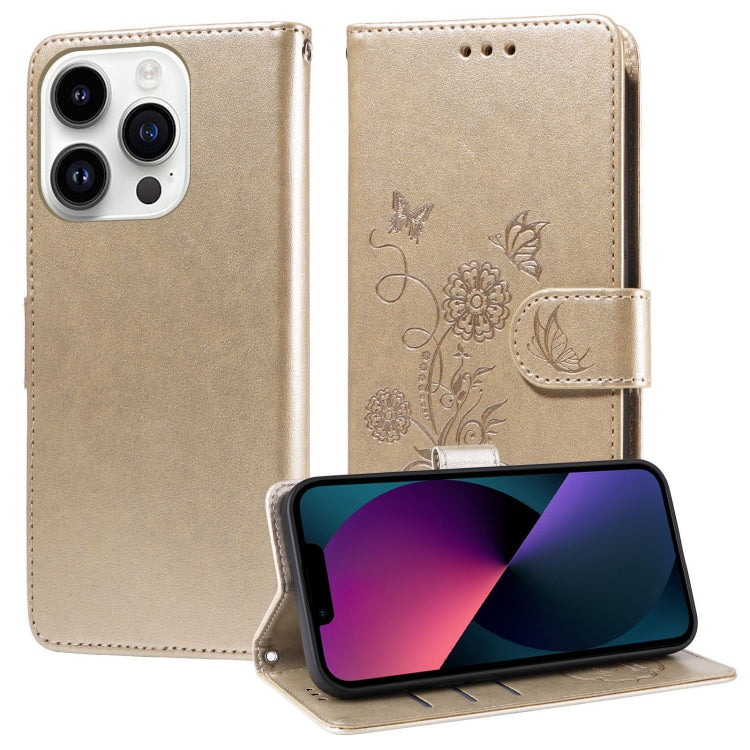 Embossed Butterfly Flowers Leather Phone Case, For iPhone 14 Pro Max, For iPhone 7 / 8 / SE 2022, For iPhone 13 Pro Max, For iPhone 13 Pro