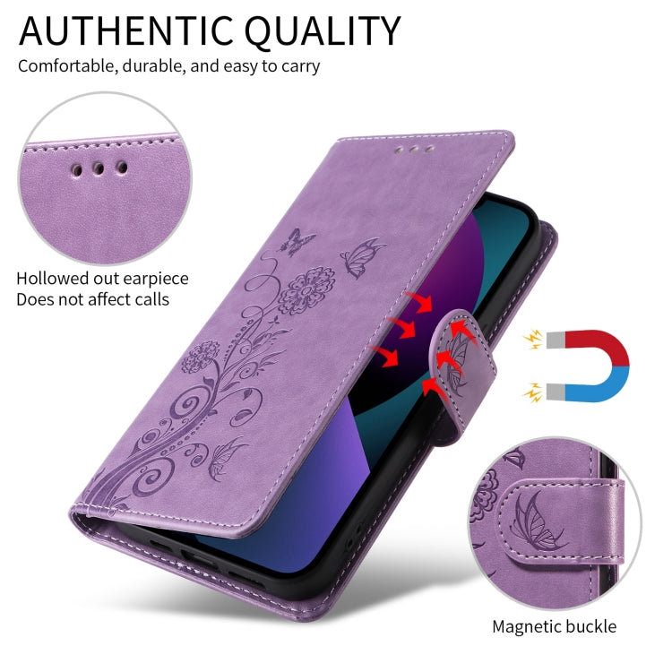 Embossed Butterfly Flowers Leather Phone Case, For iPhone X / XS, For iPhone XR, For iPhone XS Max