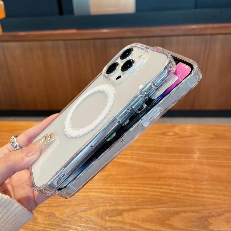 Clear Acrylic TPU MagSafe Phone Case, For iPhone 11 Pro Max, For iPhone 11, For iPhone 11 Pro