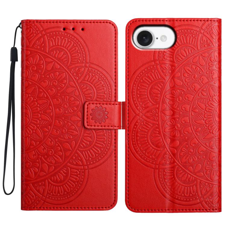 Flower Embossed Leather Phone Case, For iPhone 17 Pro Max, For iPhone 17 Pro, For iPhone 17, For iPhone Air