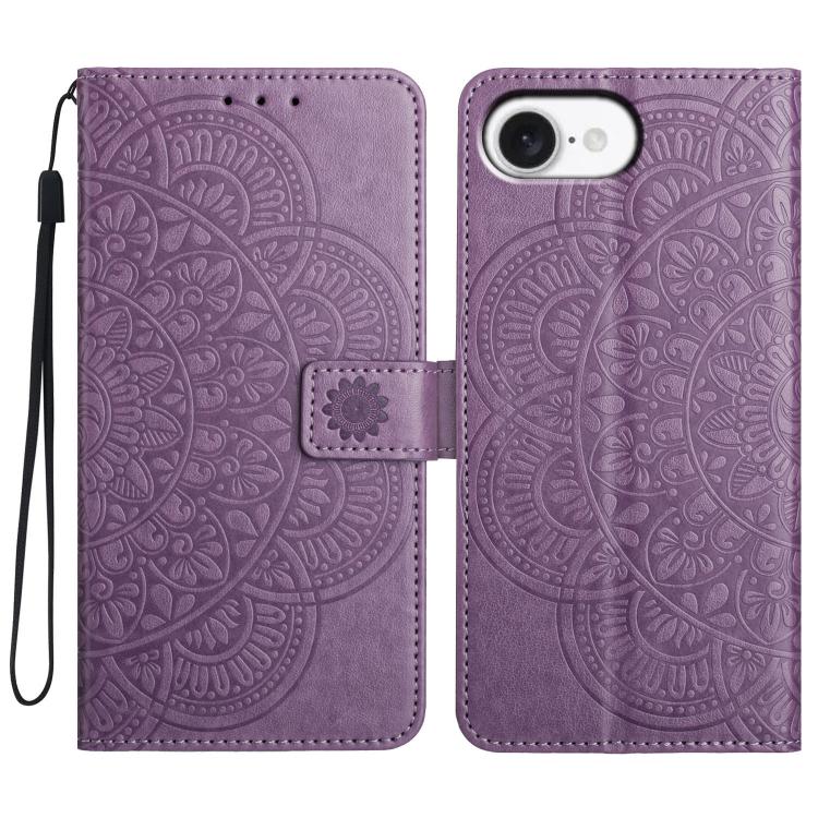 Flower Embossed Leather Phone Case, For iPhone 17 Pro Max, For iPhone 17 Pro, For iPhone 17, For iPhone Air