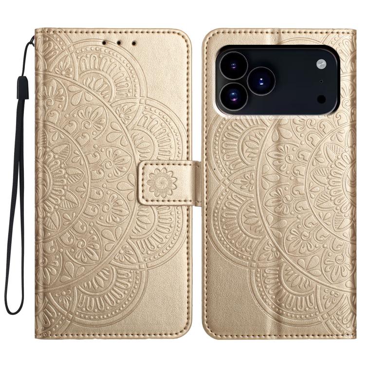 Flower Embossed Leather Phone Case, For iPhone 17 Pro Max, For iPhone 17 Pro, For iPhone 17, For iPhone Air