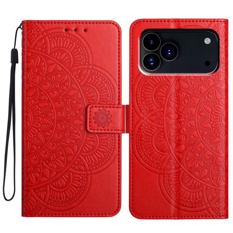 Flower Embossed Leather Phone Case, For iPhone 17 Pro Max, For iPhone 17 Pro, For iPhone 17, For iPhone Air