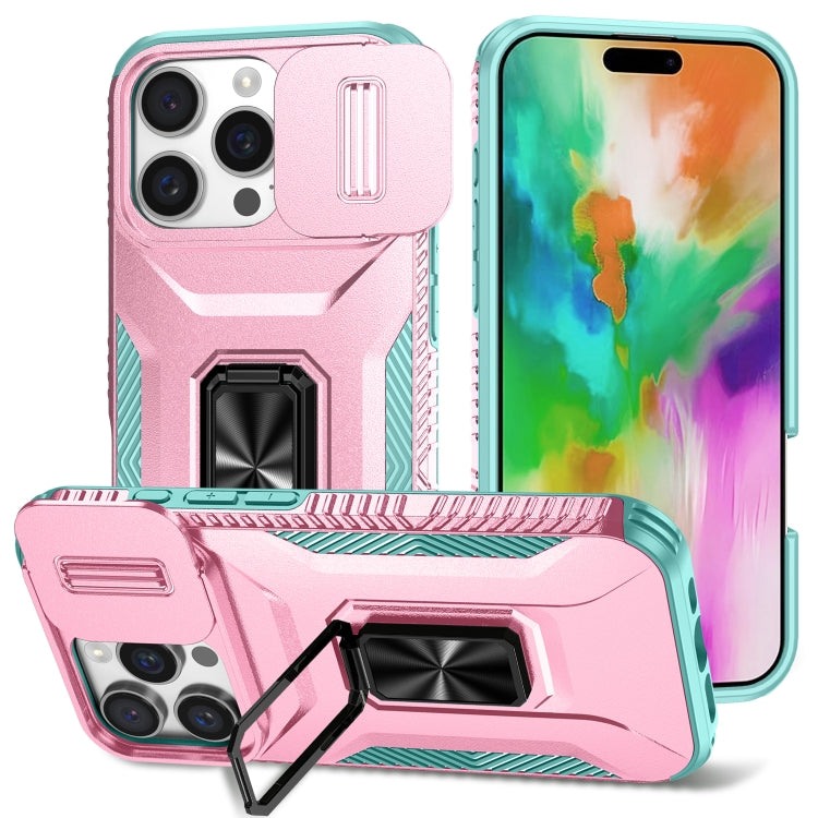 Sliding Camshield Holder Phone Case, For iPhone 16 Pro, For iPhone 16 Plus, For iPhone 16
