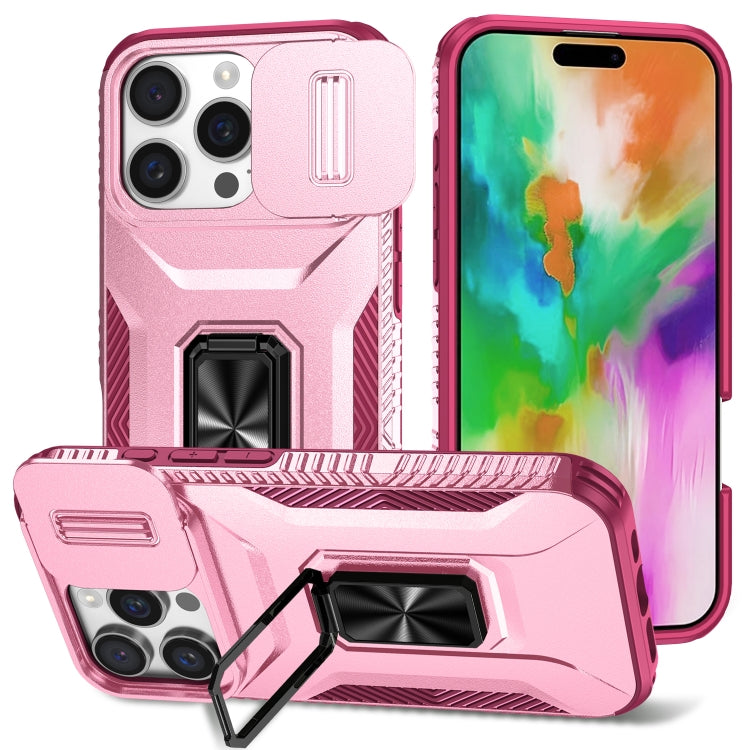 Sliding Camshield Holder Phone Case, For iPhone 16 Pro, For iPhone 16 Plus, For iPhone 16