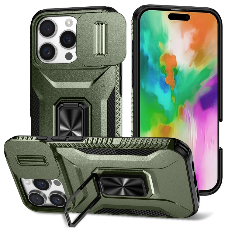 Sliding Camshield Holder Phone Case, For iPhone 16 Pro, For iPhone 16 Plus, For iPhone 16