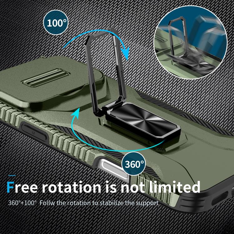 Sliding Camshield Holder Phone Case, For iPhone 17 Air, For iPhone 16e, For iPhone 16 Pro Max