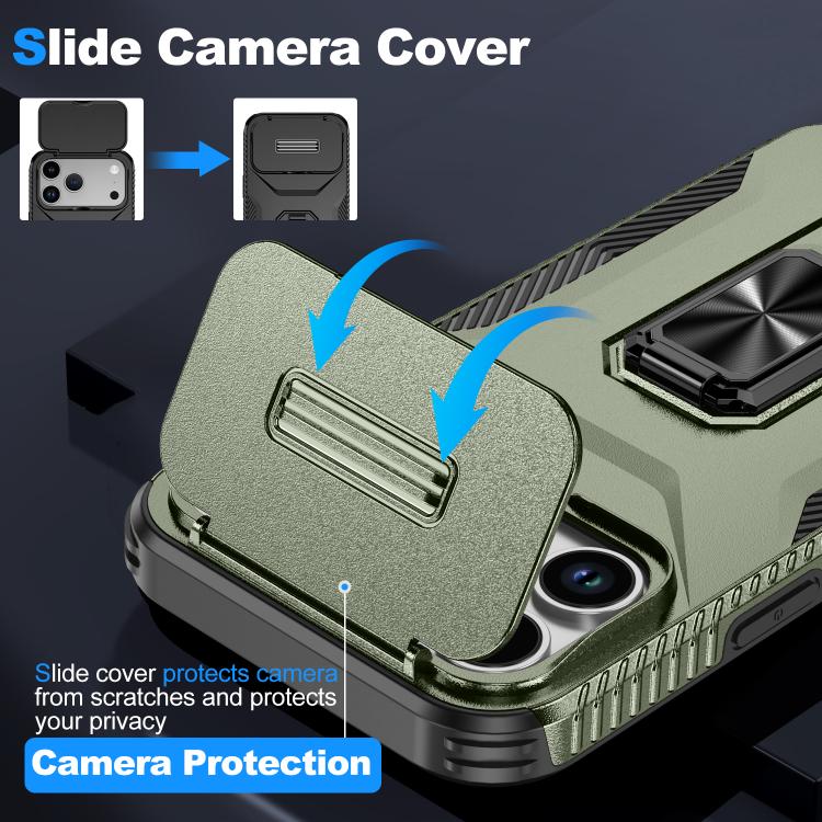 Sliding Camshield Holder Phone Case, For iPhone 17 Air, For iPhone 16e, For iPhone 16 Pro Max