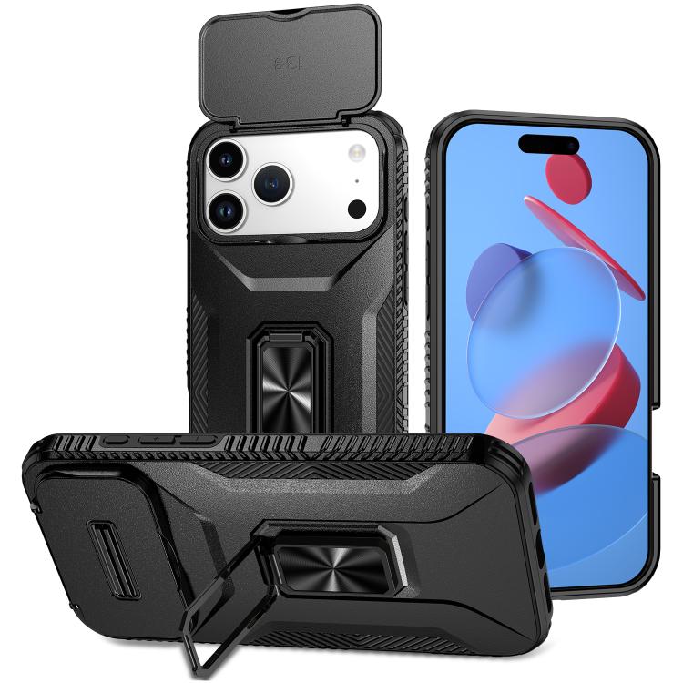 Sliding Camshield Holder Phone Case, For iPhone 17 Air, For iPhone 16e, For iPhone 16 Pro Max