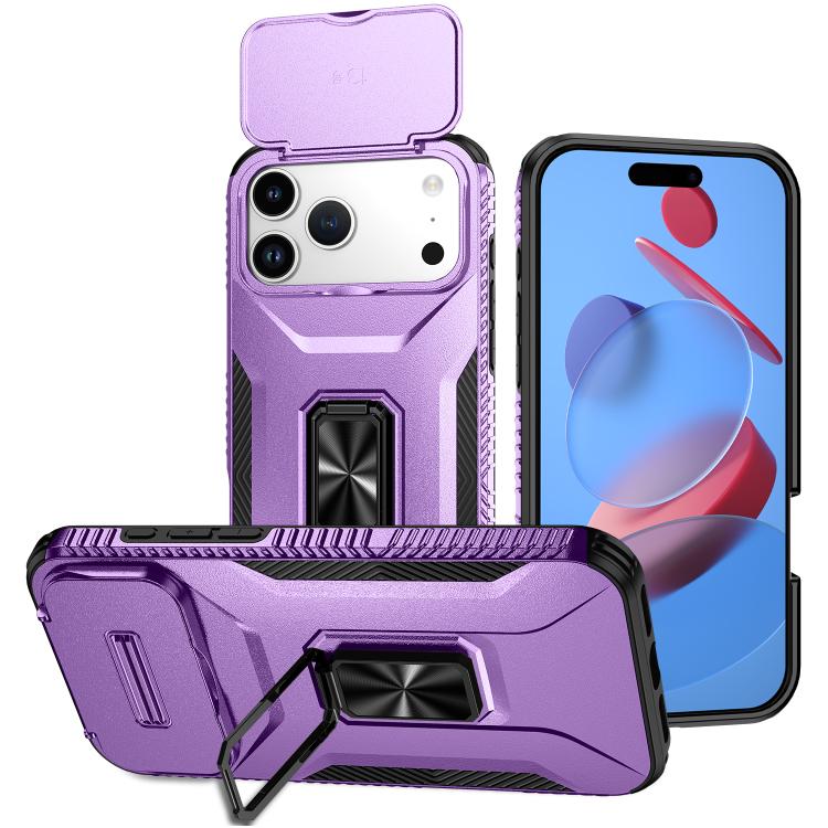 Sliding Camshield Holder Phone Case, For iPhone 17 Air, For iPhone 16e, For iPhone 16 Pro Max