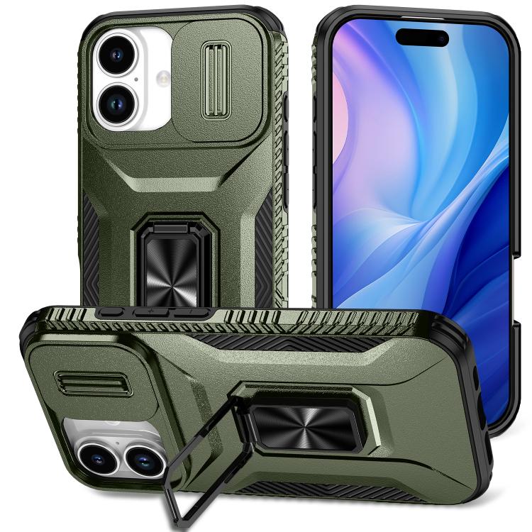 Sliding Camshield Holder Phone Case, For iPhone 17 Air, For iPhone 16e, For iPhone 16 Pro Max
