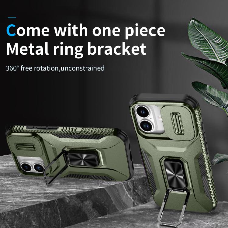 Sliding Camshield Holder Phone Case, For iPhone 17 Air, For iPhone 16e, For iPhone 16 Pro Max