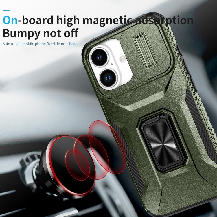 Sliding Camshield Holder Phone Case, For iPhone 17 Air, For iPhone 16e, For iPhone 16 Pro Max