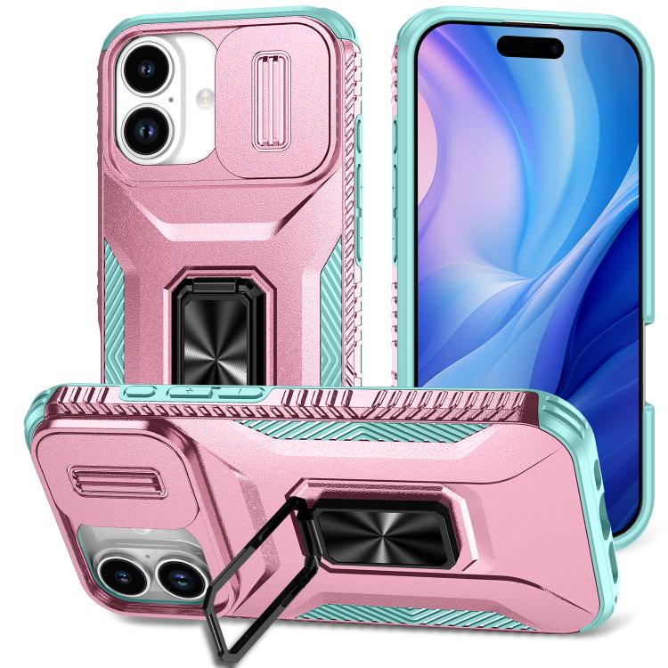 Sliding Camshield Holder Phone Case, For iPhone 17 Air, For iPhone 16e, For iPhone 16 Pro Max