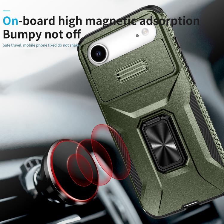 Sliding Camshield Holder Phone Case, For iPhone 16 Pro, For iPhone 16 Plus, For iPhone 16