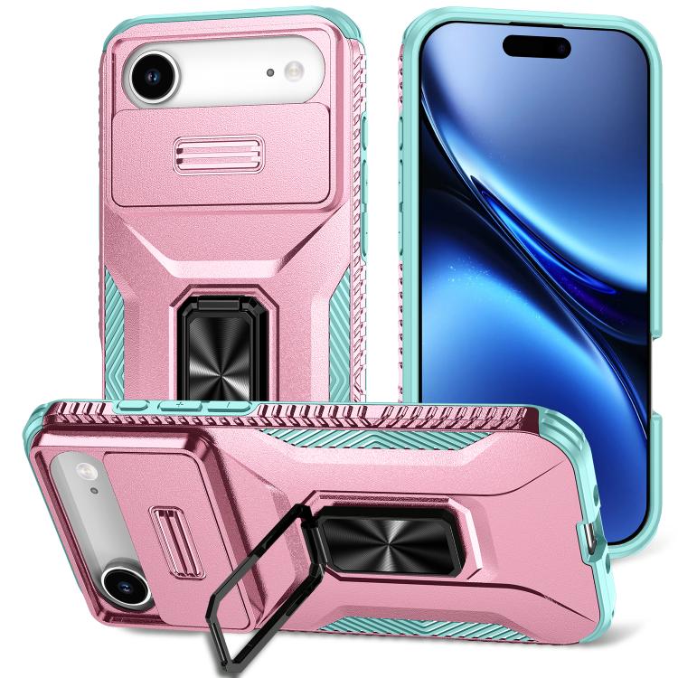 Sliding Camshield Holder Phone Case, For iPhone 16 Pro, For iPhone 16 Plus, For iPhone 16