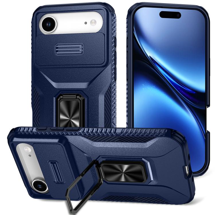 Sliding Camshield Holder Phone Case, For iPhone 16 Pro, For iPhone 16 Plus, For iPhone 16