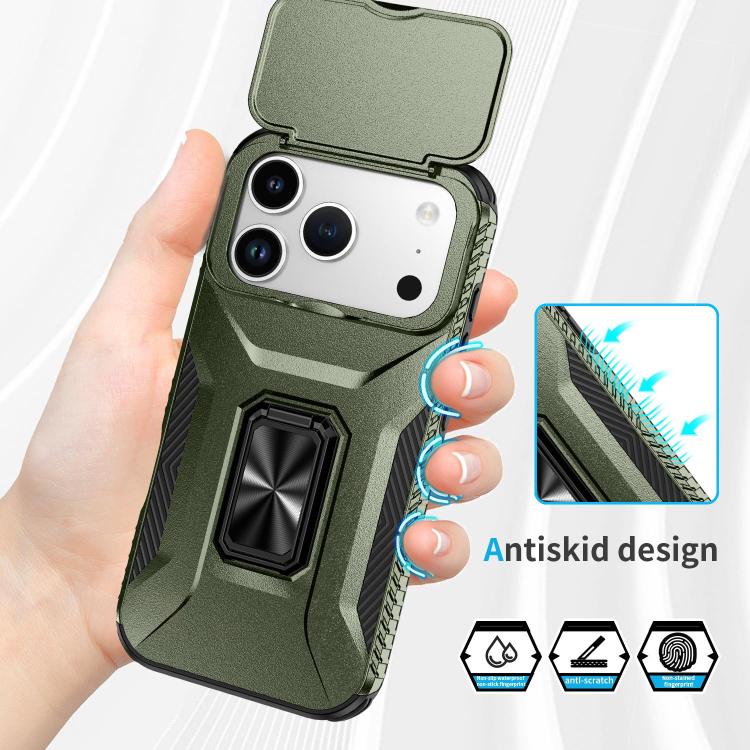 Sliding Camshield Holder Phone Case, For iPhone 17 Pro Max, For iPhone 17 Pro, For iPhone 17