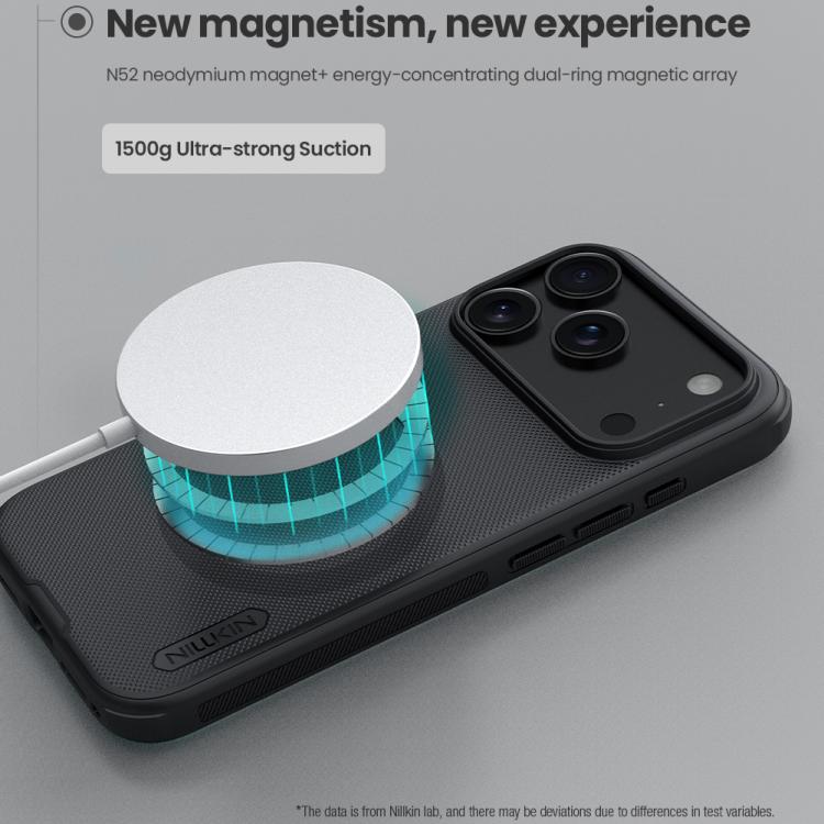NILLKIN Frosted Shield Pro Magnetic Magsafe Phone Case, For iPhone 16e, For iPhone 16 Plus, For iPhone 16