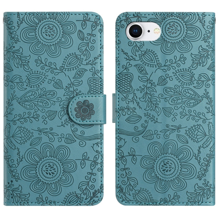 Floral Embossed Pattern Leather Phone Case, For iPhone 17 Pro Max, For iPhone 17 Pro, For iPhone 17, For iPhone 17 Air