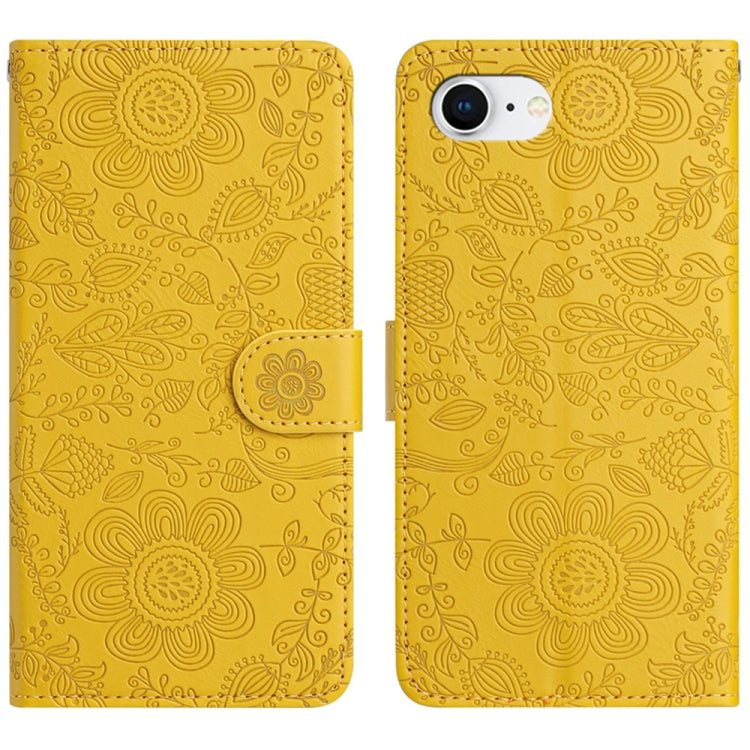 Floral Embossed Pattern Leather Phone Case, For iPhone 17 Pro Max, For iPhone 17 Pro, For iPhone 17, For iPhone 17 Air