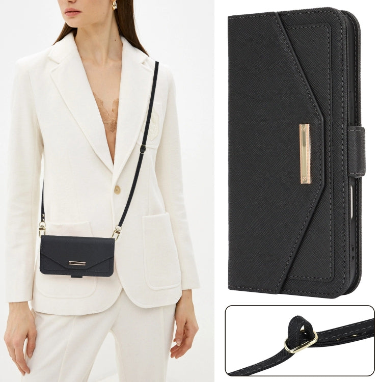 Cross Texture Crossbody Lanyard Leather Phone Case, For iPhone 15 Pro Max, For iPhone 15 Pro, For iPhone 15 Plus, For iPhone 15