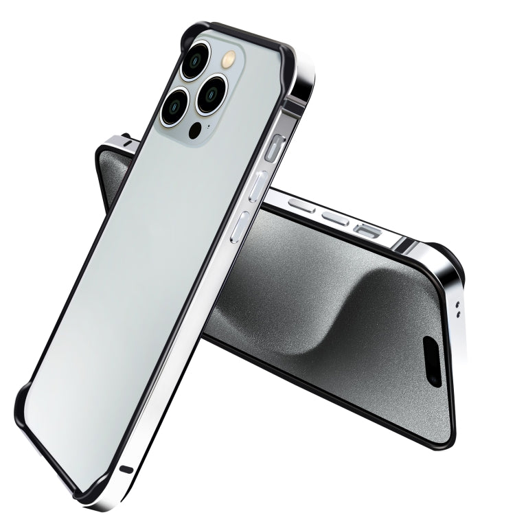 TPU + Aluminum Alloy Frame Phone Case, For iPhone 16 Pro Max, For iPhone 16 Pro, For iPhone 16 Plus, For iPhone 16