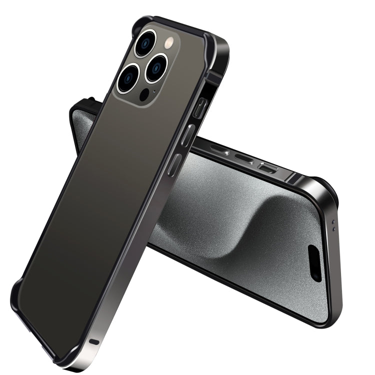 TPU + Aluminum Alloy Frame Phone Case, For iPhone 16 Pro Max, For iPhone 16 Pro, For iPhone 16 Plus, For iPhone 16