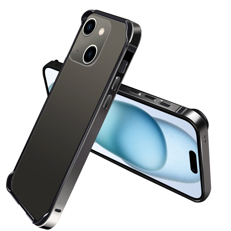 TPU + Aluminum Alloy Frame Phone Case, For iPhone 16 Pro Max, For iPhone 16 Pro, For iPhone 16 Plus, For iPhone 16