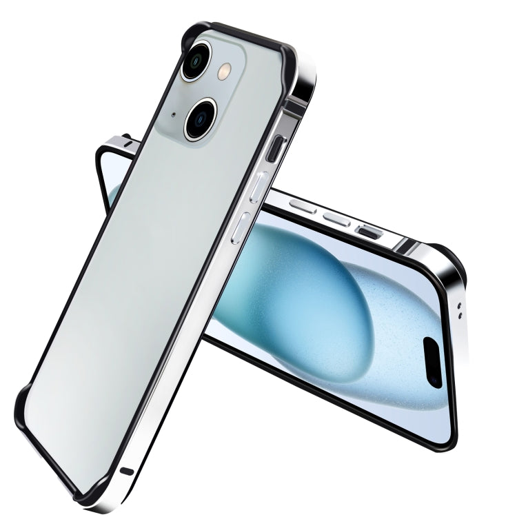 TPU + Aluminum Alloy Frame Phone Case, For iPhone 16 Pro Max, For iPhone 16 Pro, For iPhone 16 Plus, For iPhone 16
