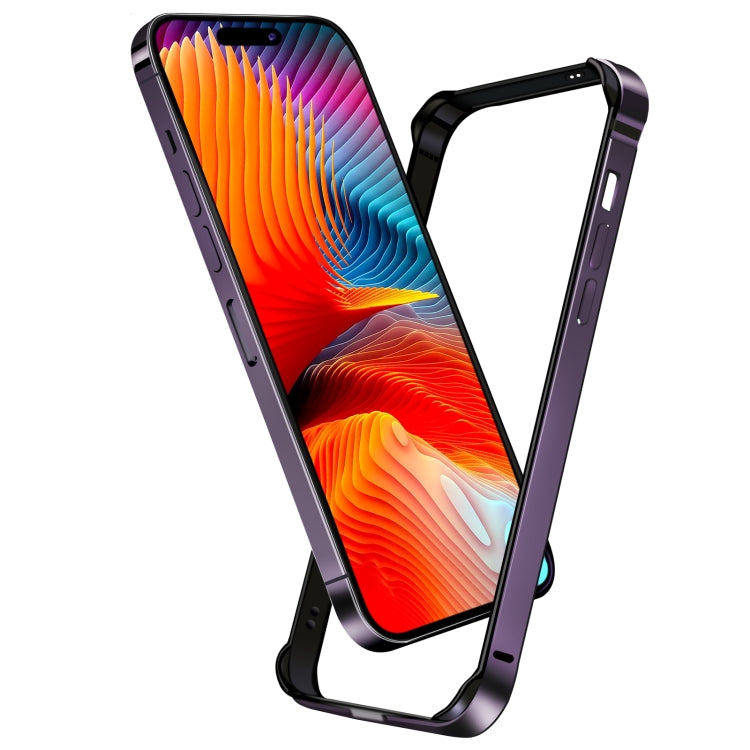 TPU + Aluminum Alloy Frame Phone Case, For iPhone 16 Pro Max, For iPhone 16 Pro, For iPhone 16 Plus, For iPhone 16